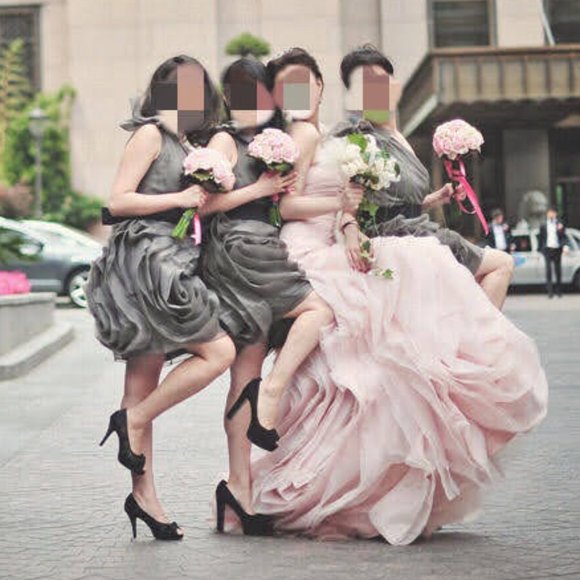 Vera Wang Blush Pink Wedding Gown Size 0 - Picture 8 of 16